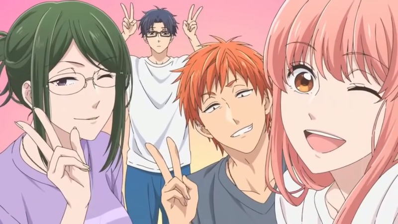 Typical gore-drenched grim Wotakoi scene, drained of all colour and joy
